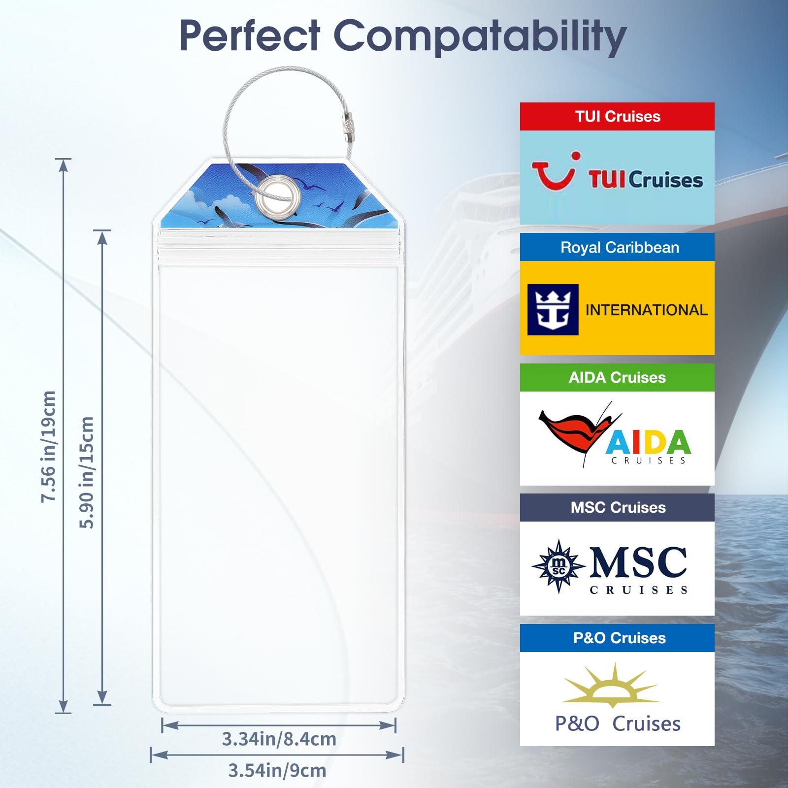Porta Etichette Bagaglio Crociera Msc Etichette Per Valigie Da