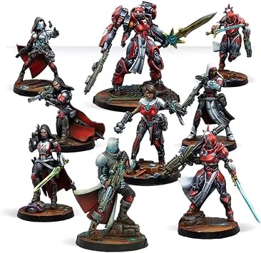 Infinity Nomads Bakunin Observance Action Pack - Unpainted Miniature by Corvus Belli Compatible with Infinity and Other Tabletop RPG TTRPG