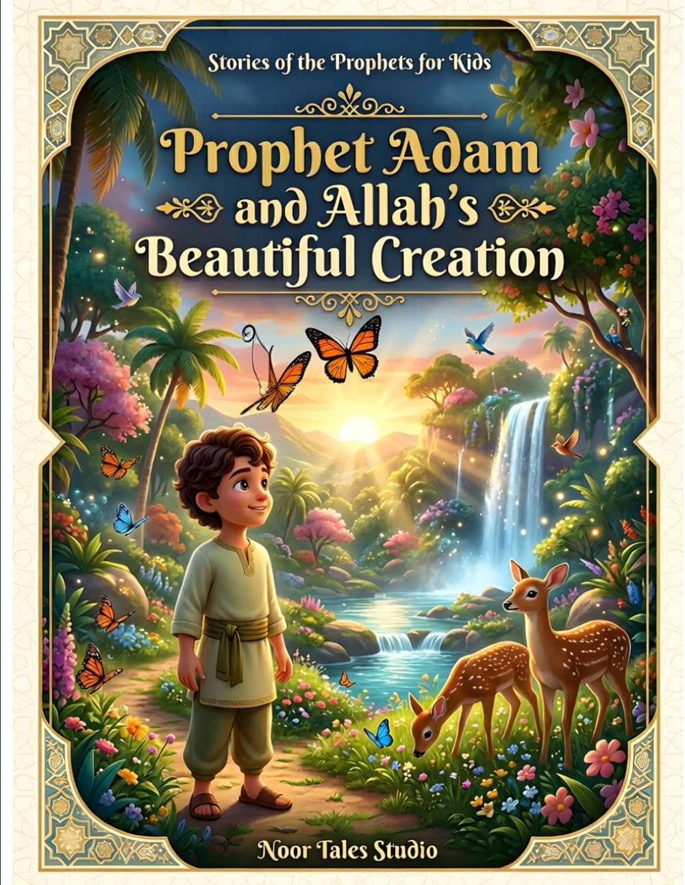 Stories of the Prophets for Kids: Prophet Adam and the First Garden – Book 1: A Heartwarming Islamic Story About Creation, Love, Forgiveness, and Hope