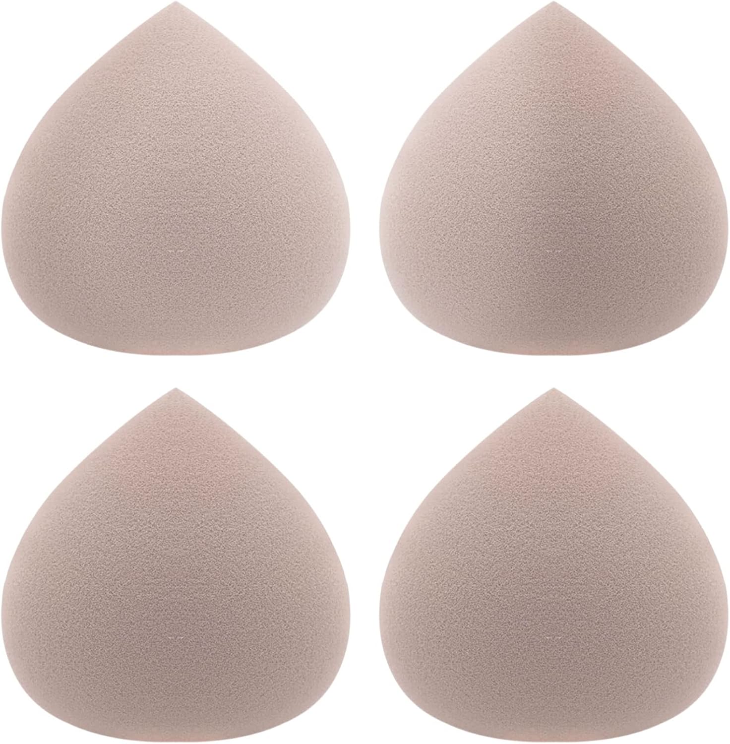 Karjiaja 4PC Marshmallow Sponge Makeup Set Pink Makeup Sponges Latex