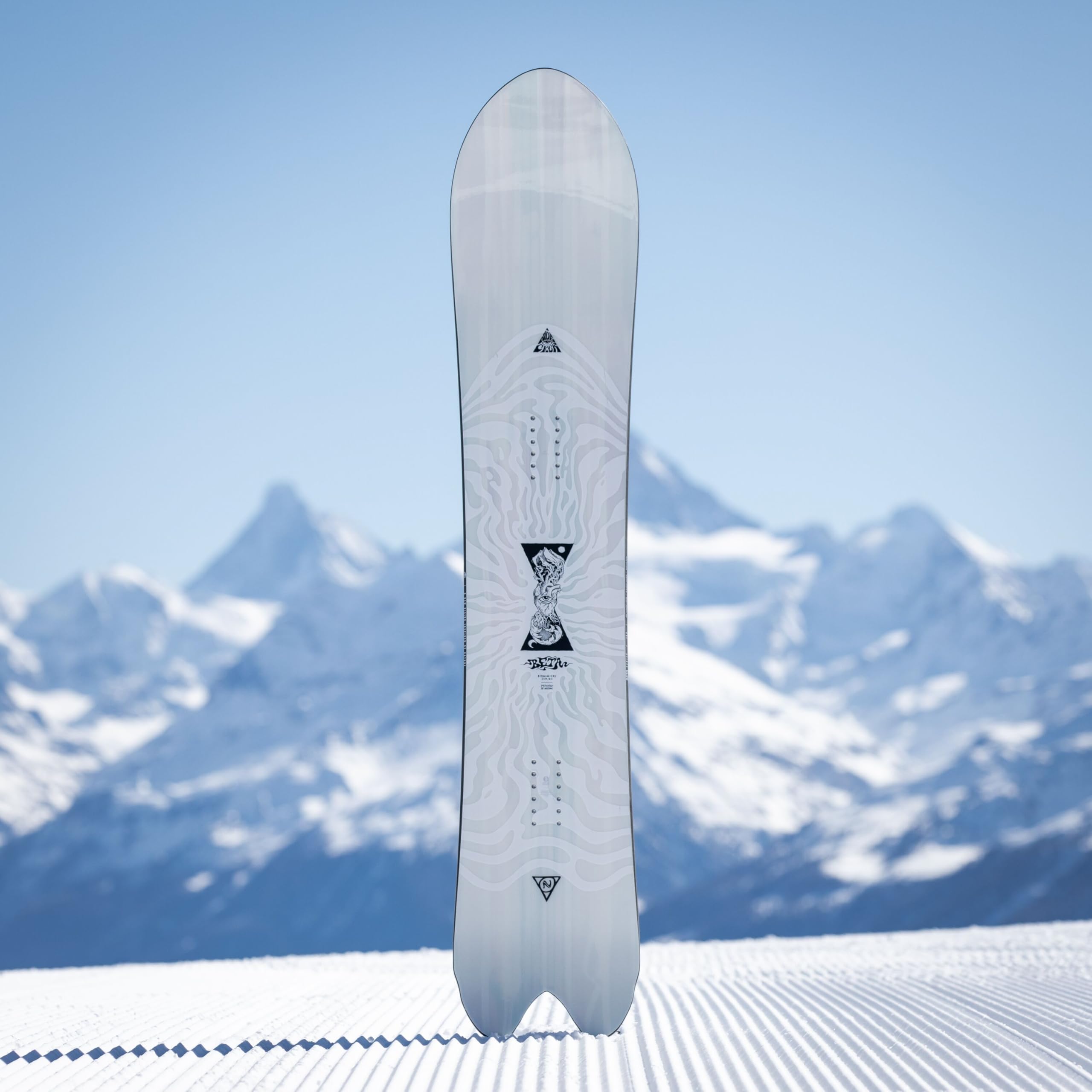 Nidecker BETA Snowboard - All-Mountain Board con Flex Responsive e Profilo Camber
