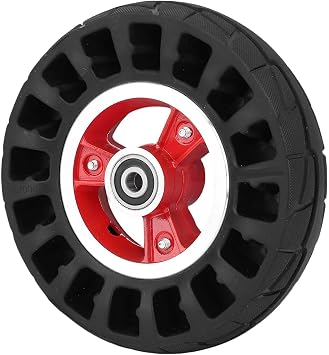 8" Solid Tire Wheel Electric Scooter Replacement Wheel Scooter Tire Replacement E100 E150 E200 E100 UB1 RX200 Honeycomb Shock Absorption