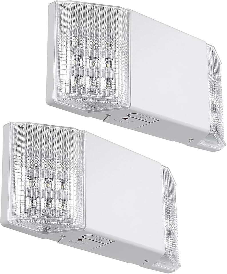 Commercial Emergency Light Fixtures UL Listed / Emergency
