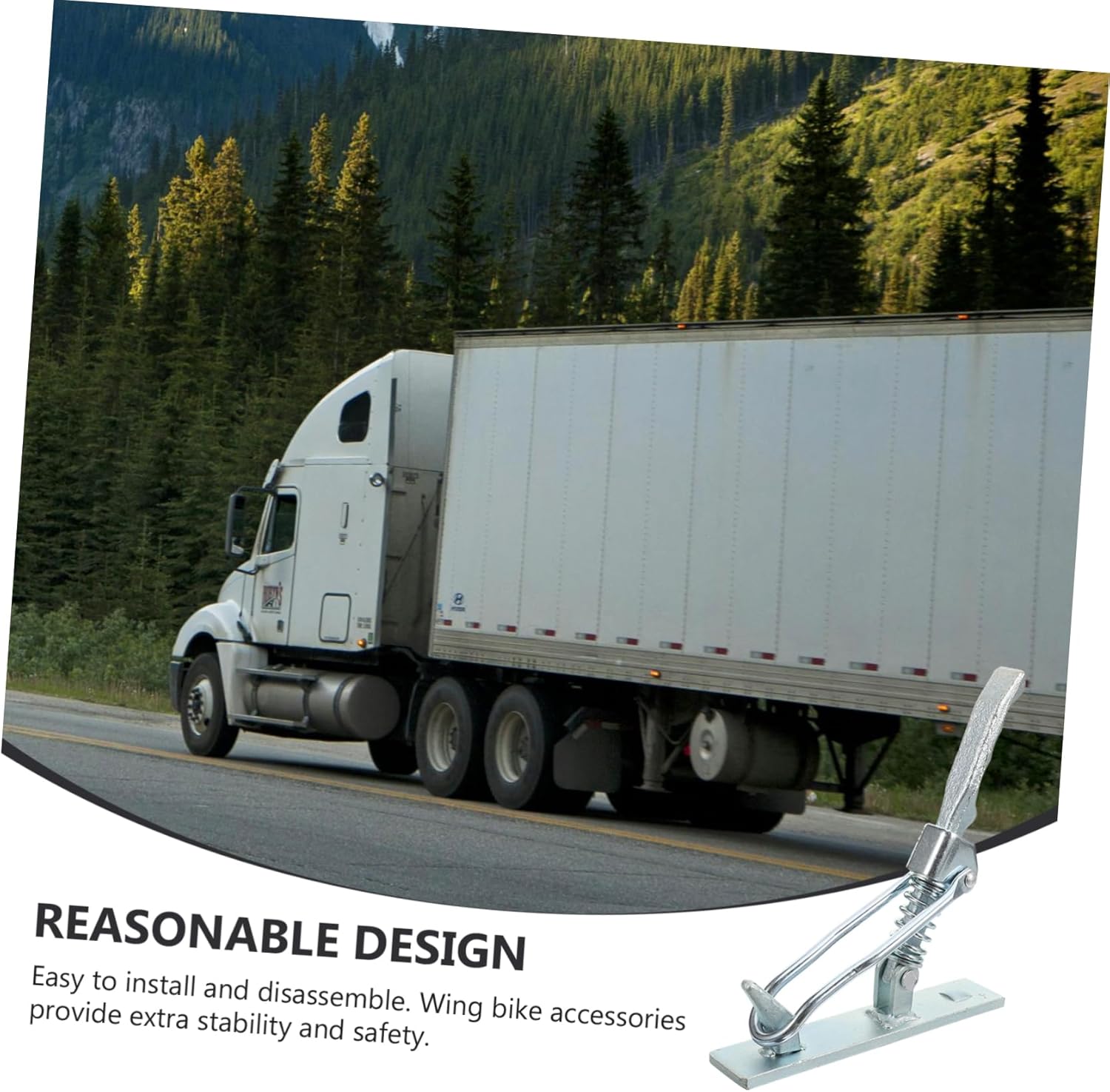 GARVALON Heavy Duty Spring Lock Buckle for Trailers Coupler for Secure Cargo Transport Versatile Locking for Trucks Containers and Trailers