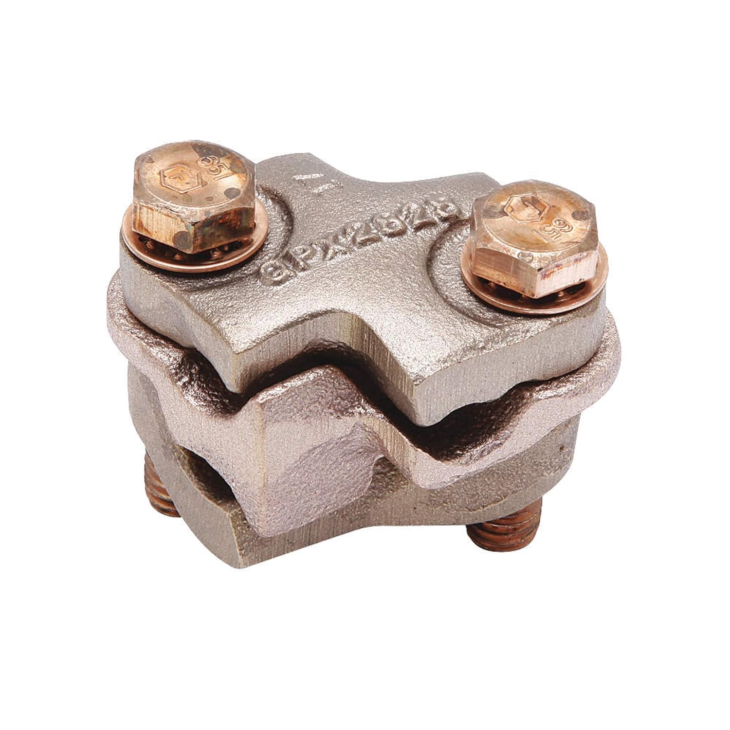 Mechanicl Conn, Clamp, 4/0 to 1 AWG, 2 Cond