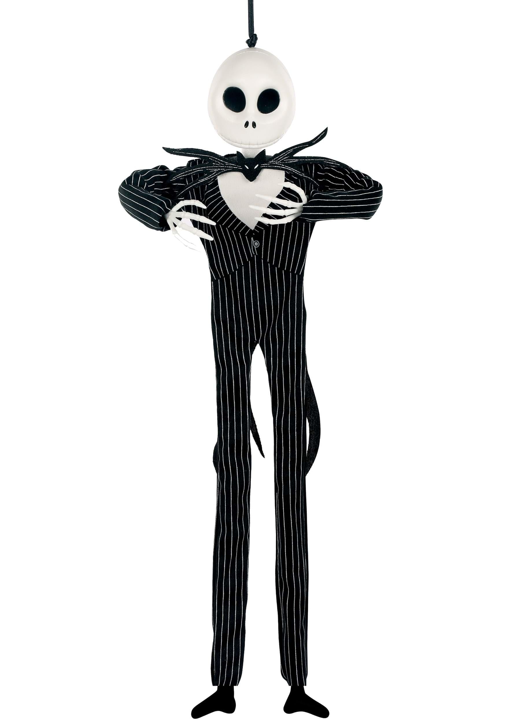 17.5" Nightmare Before Christmas Hanging Jack Skellington Halloween Prop