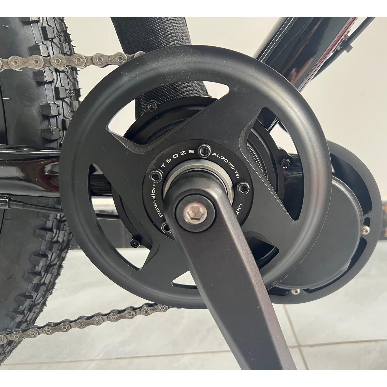 Amazon.com : 42T Chainring for TONGSHENG TSDZ8 Mid-Motor