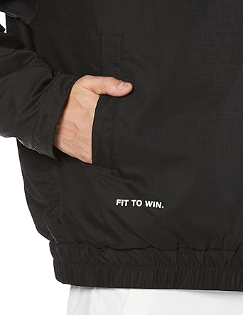 Amazon | [マスターバニー] メンズ 保温 クルーネックブルゾン (千鳥柄