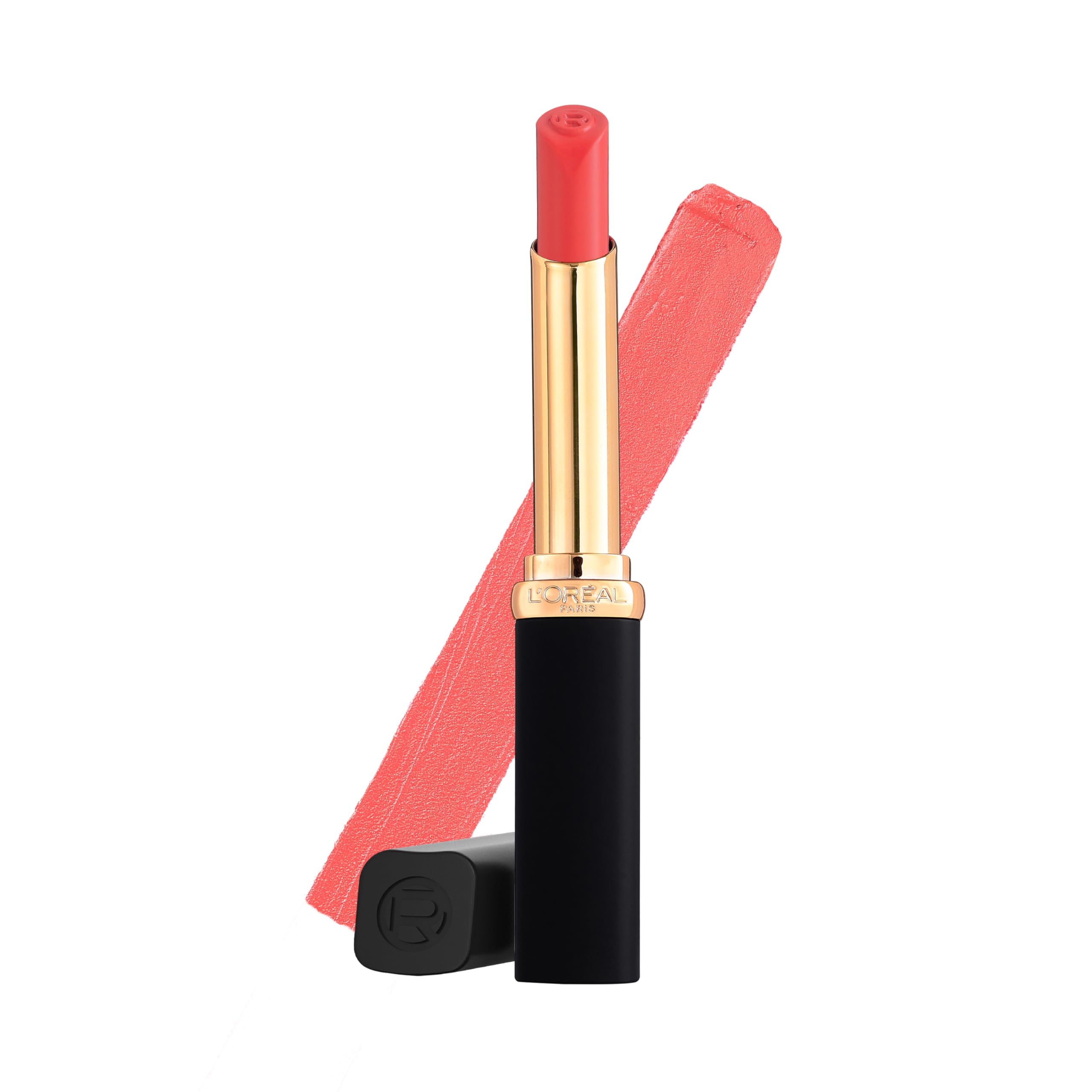 L'Oréal Paris Color Riche Intense Volume Matte Lipstick, Moisturising Matte Powder Finish, 16h long-wear, With Hyaluronic Acid, Hydrating, 241 Coral Irreverent