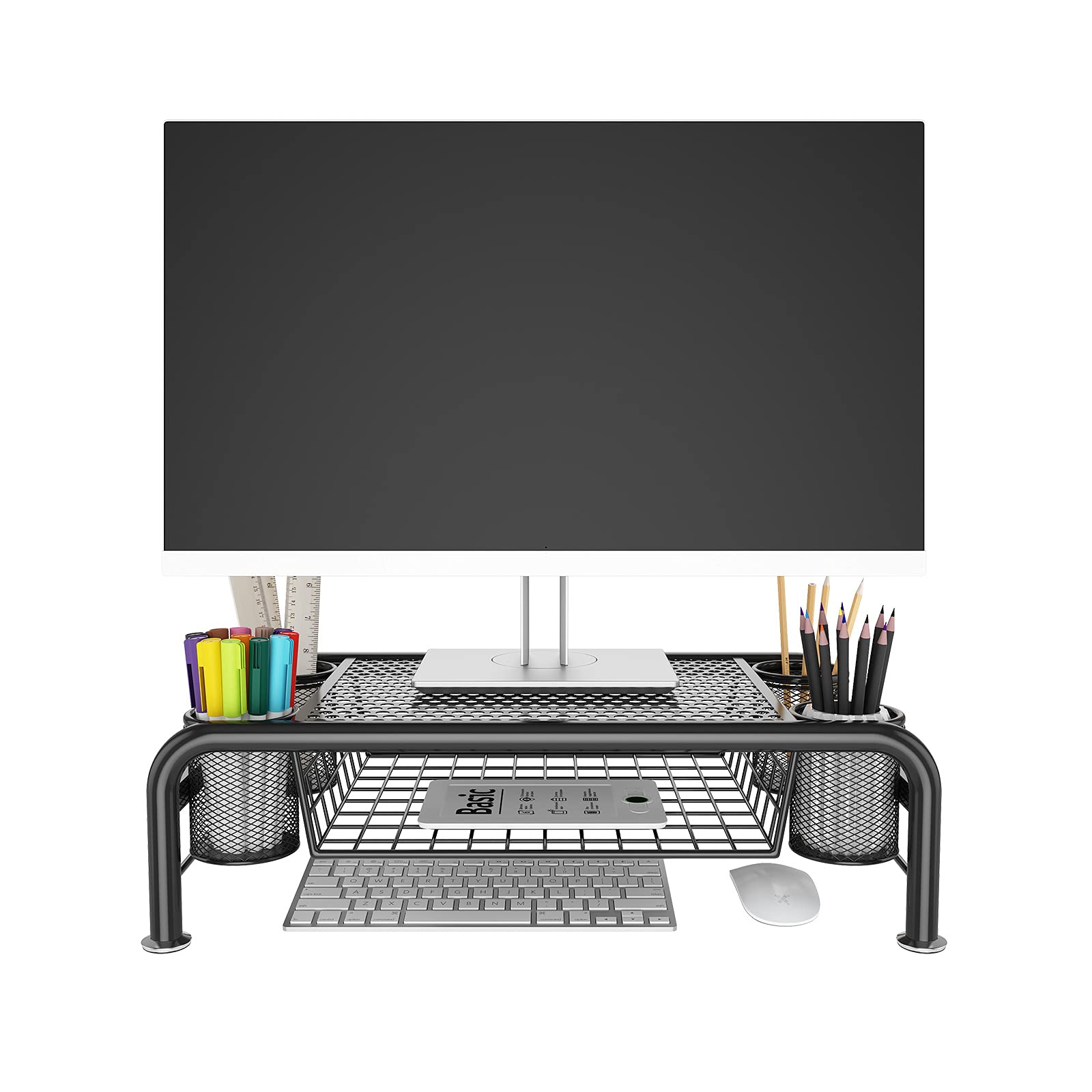 AcornFort H504 Extra Large Height Increasing 50x30x15cm Black Mesh