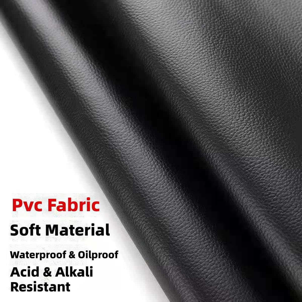 Grembiuli regolabili, Grembiule in PVC Cinghie regolabili Resistente all'olio e nero