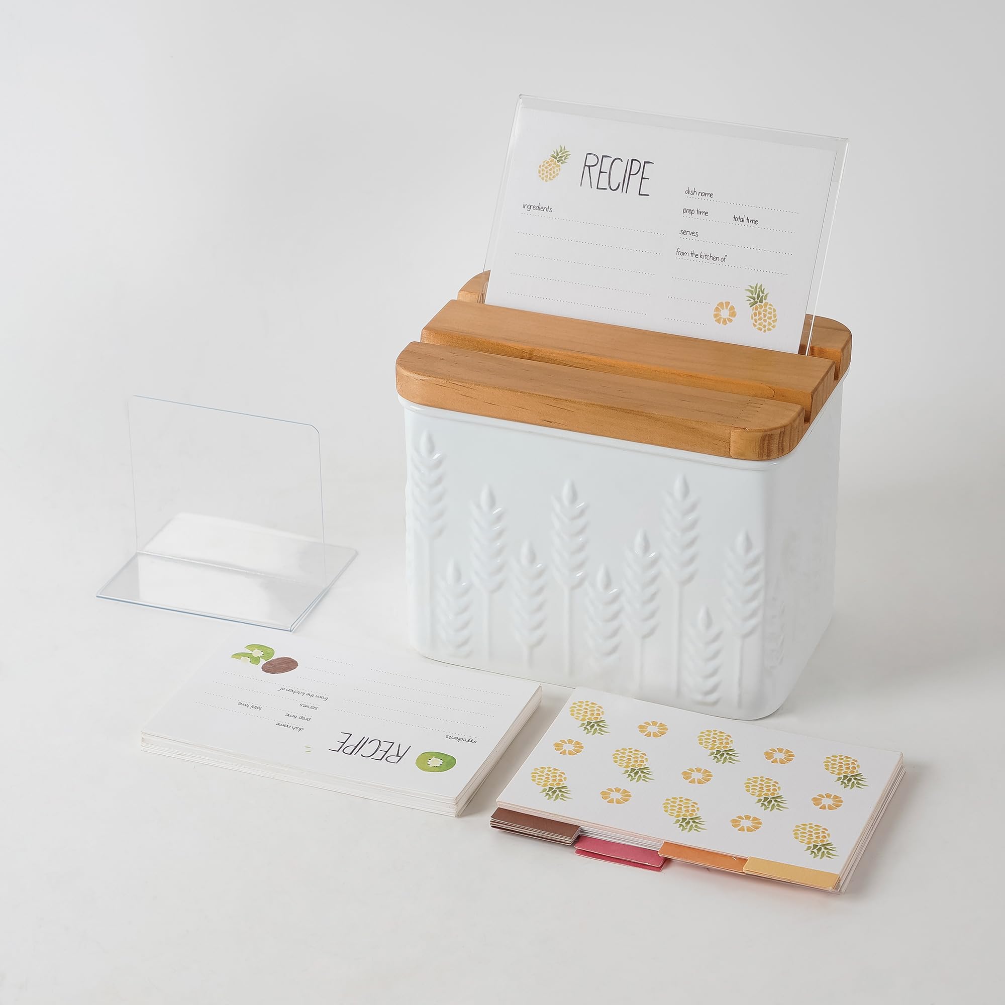 Wheat Recipe Box - Organize Your Recipes! -7
