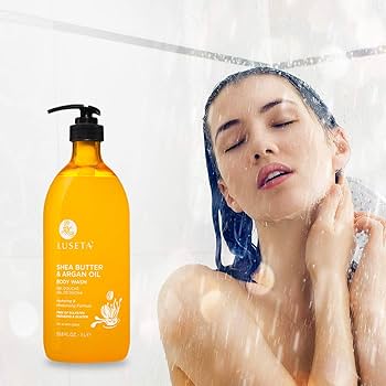 Amazon.com: Luseta Shea Butter & Argan Oil Body Wash