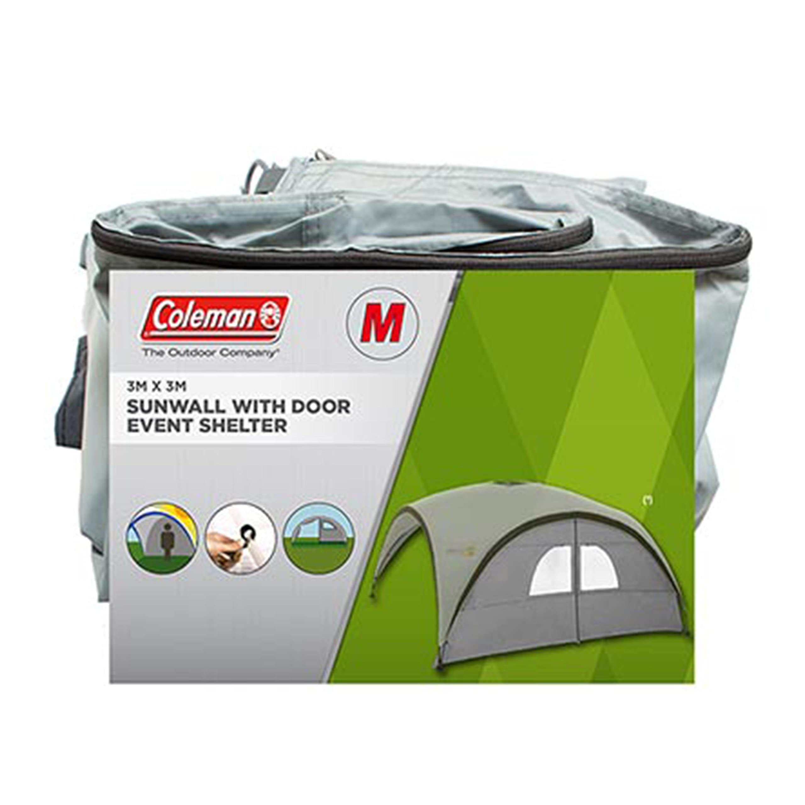 Amazon.com: Coleman Event Shelter Pro M Sunwall Door (Silver
