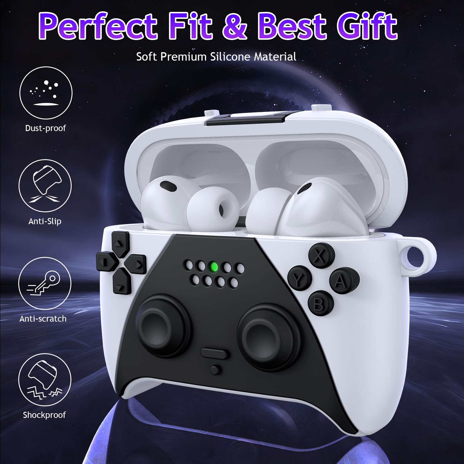 Amazon | KOREDA AirPods Pro 3用ケースカバー かわいい3Dゲーム