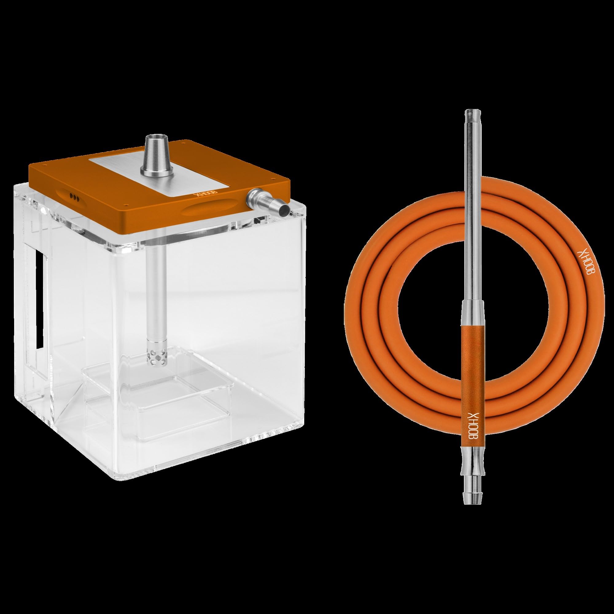 Hoob Atom Hookahs Siena Orange
