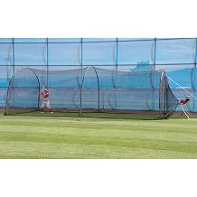 Filets De Cage De Frappe Baseball/Softball - 70'/55'/35'/20' - Polyéthylène Noir - Neuf