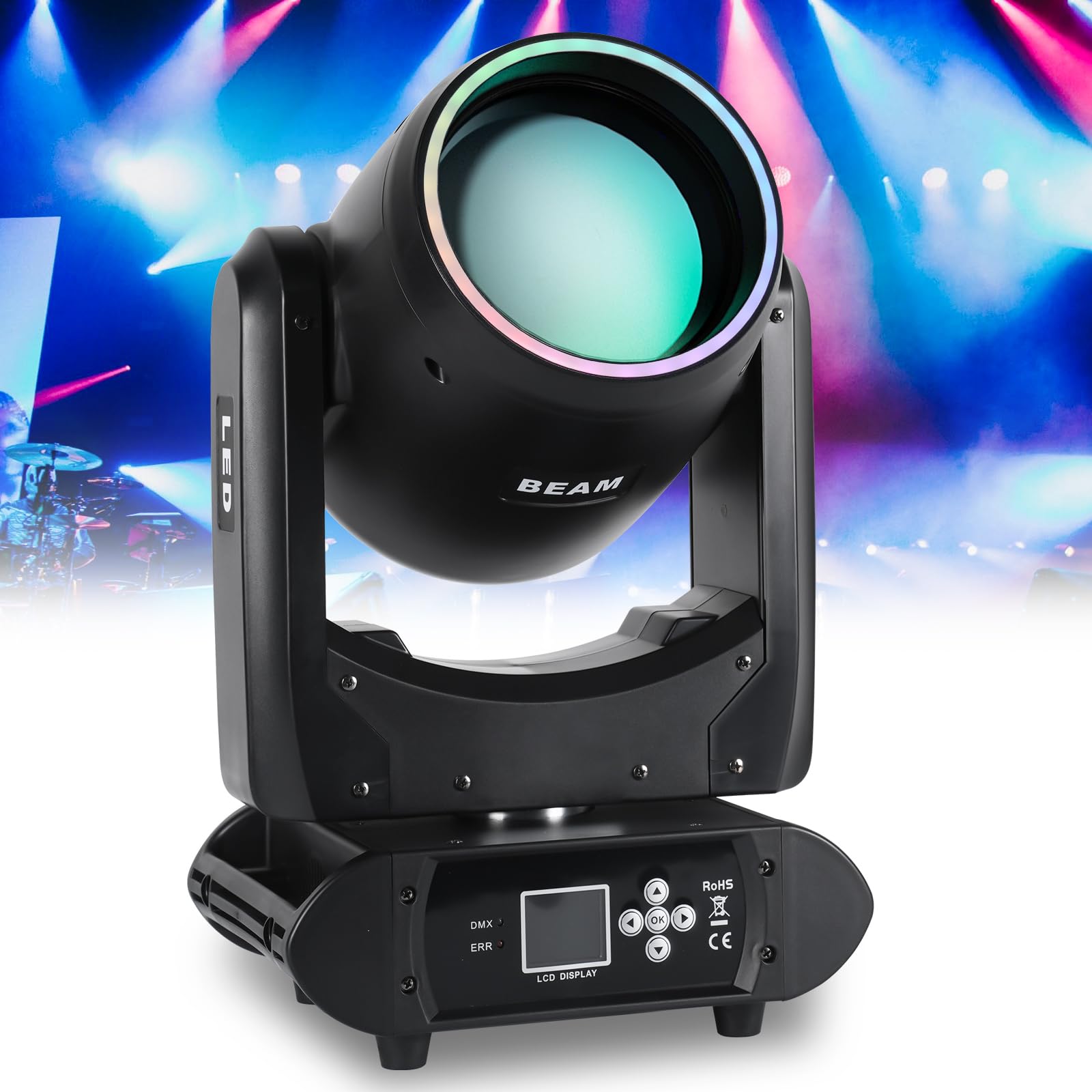 150W Lyre LED Projecteur De Scène RGBW Disco DJ Lumière