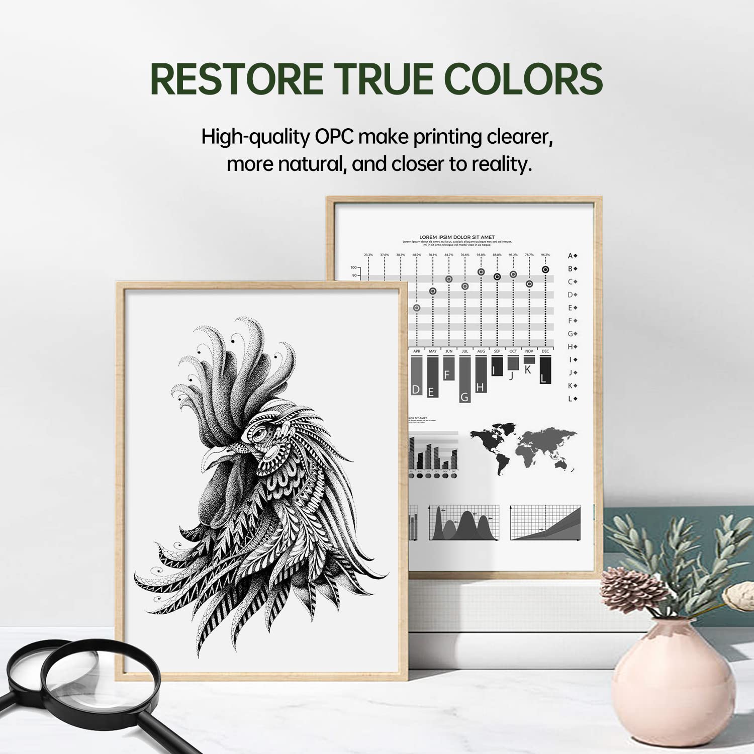 PANTUM PB-211 Black Toner Cartridge Compatible P2200, P2500W, P2502W, M6500NW, M6550NW, M6552NW, M6600NW, M6602NW Series, Yeilds Up To 1600 Pages