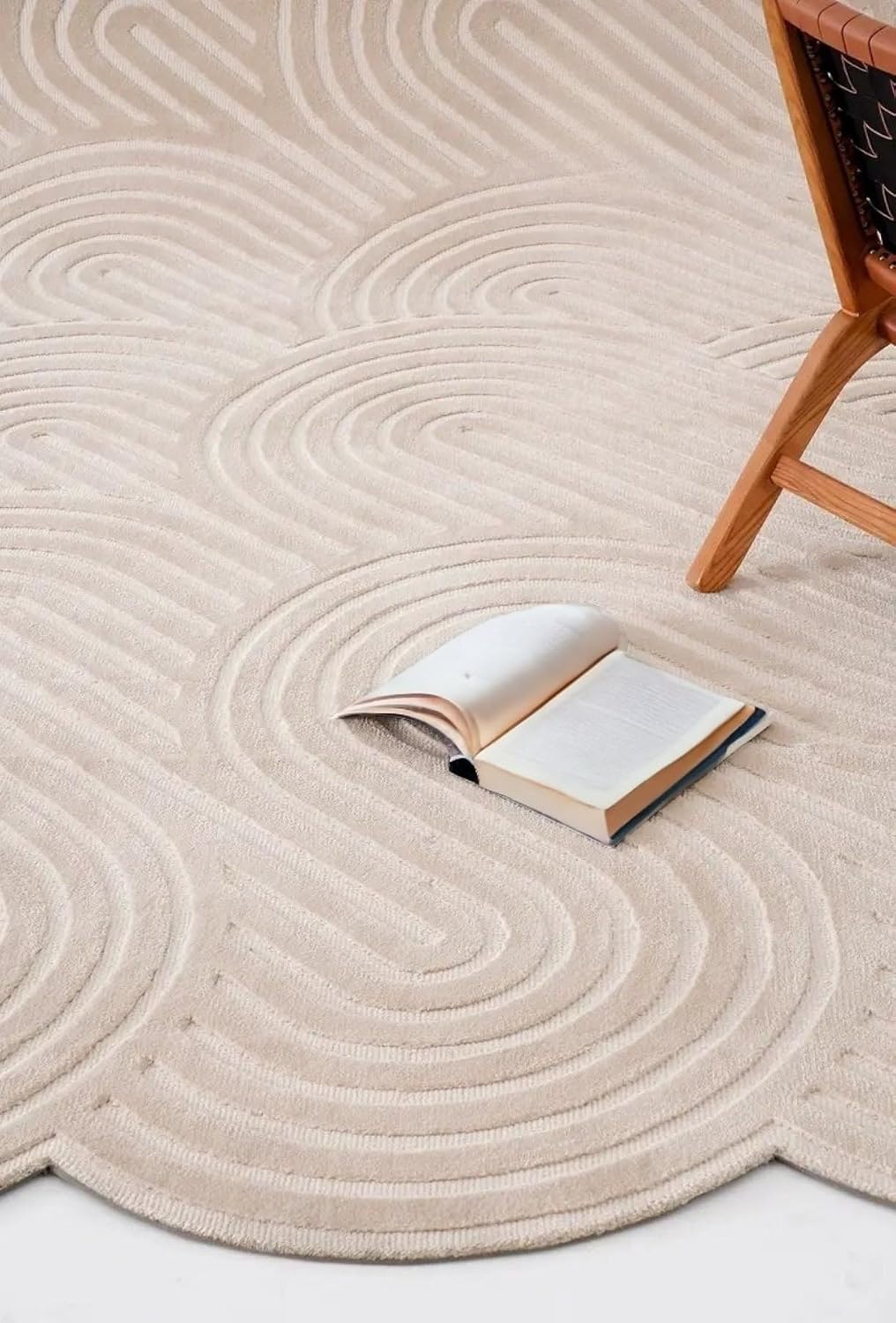 Hand Tufted Modern Aesthetic Wool Rug Wool Rug