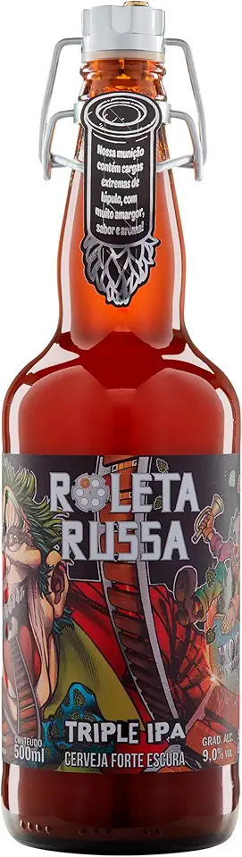 CERVEJA ROLETA RUSSA TRIPLE IPA 500ML