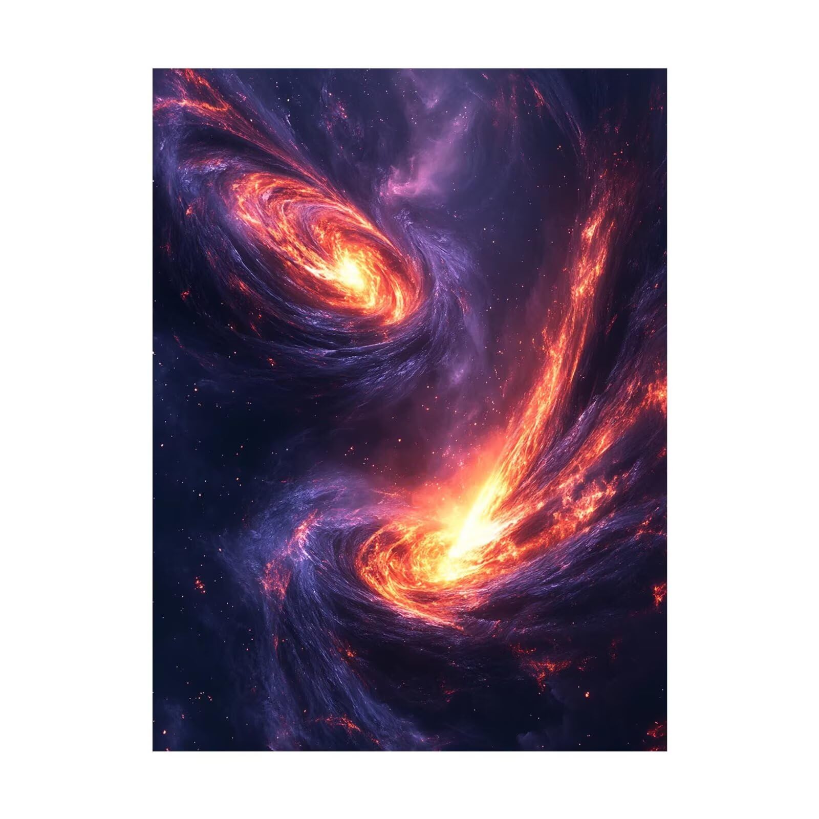 Malowanie po numerach dla dorosłych, galaktyka do malowania po numerach, wszechświat, hobby dla dorosłych i kobiet, artykuły plastyczne, 100 x 138 cm, kolorowe płótno do malowania, dekoracja domu