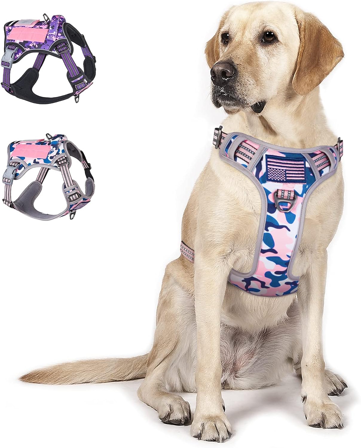 tactical dog harness small