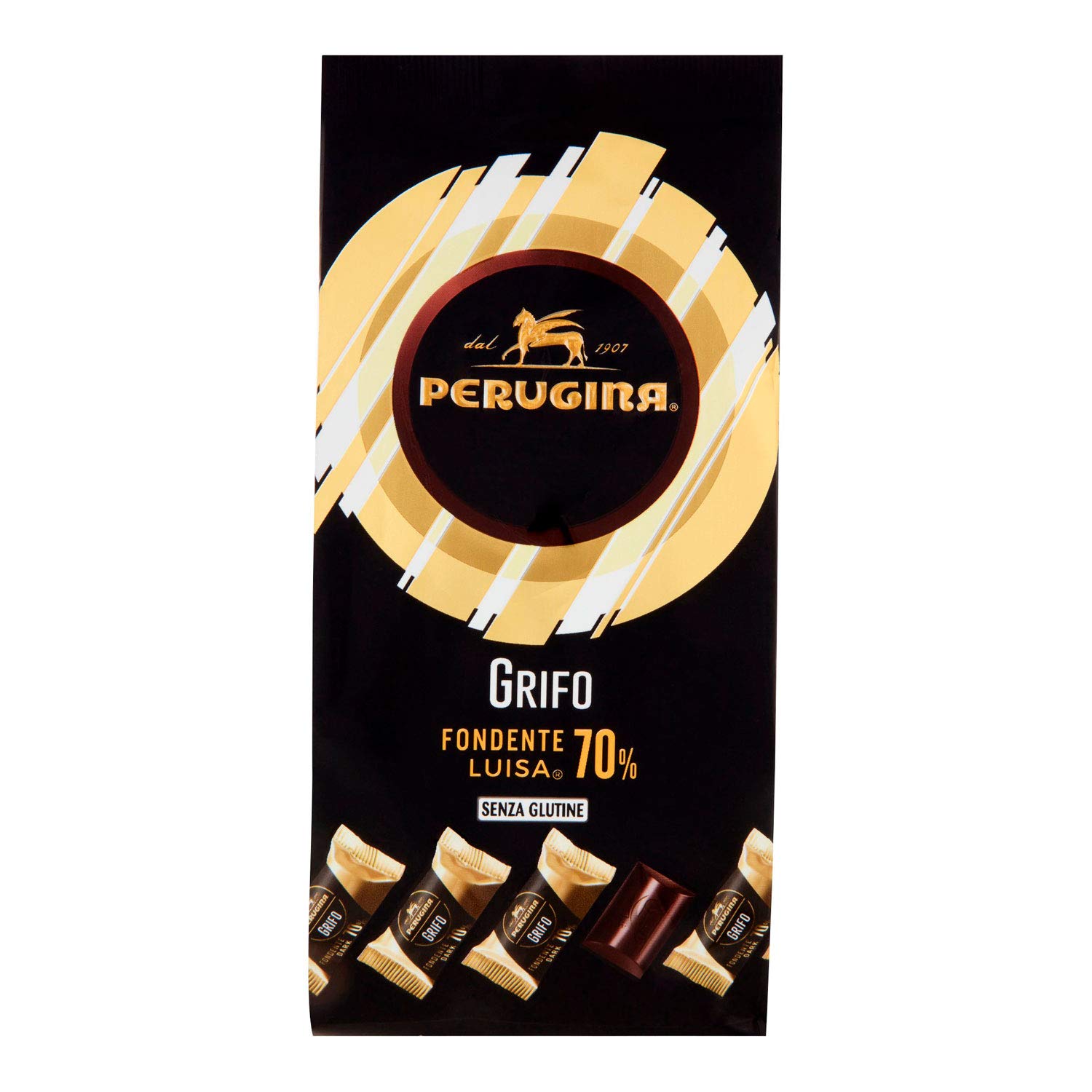 6x Grifo Perugina Fondente Luisa Extra 70% dunkle italian Schokolade kakao 200g
