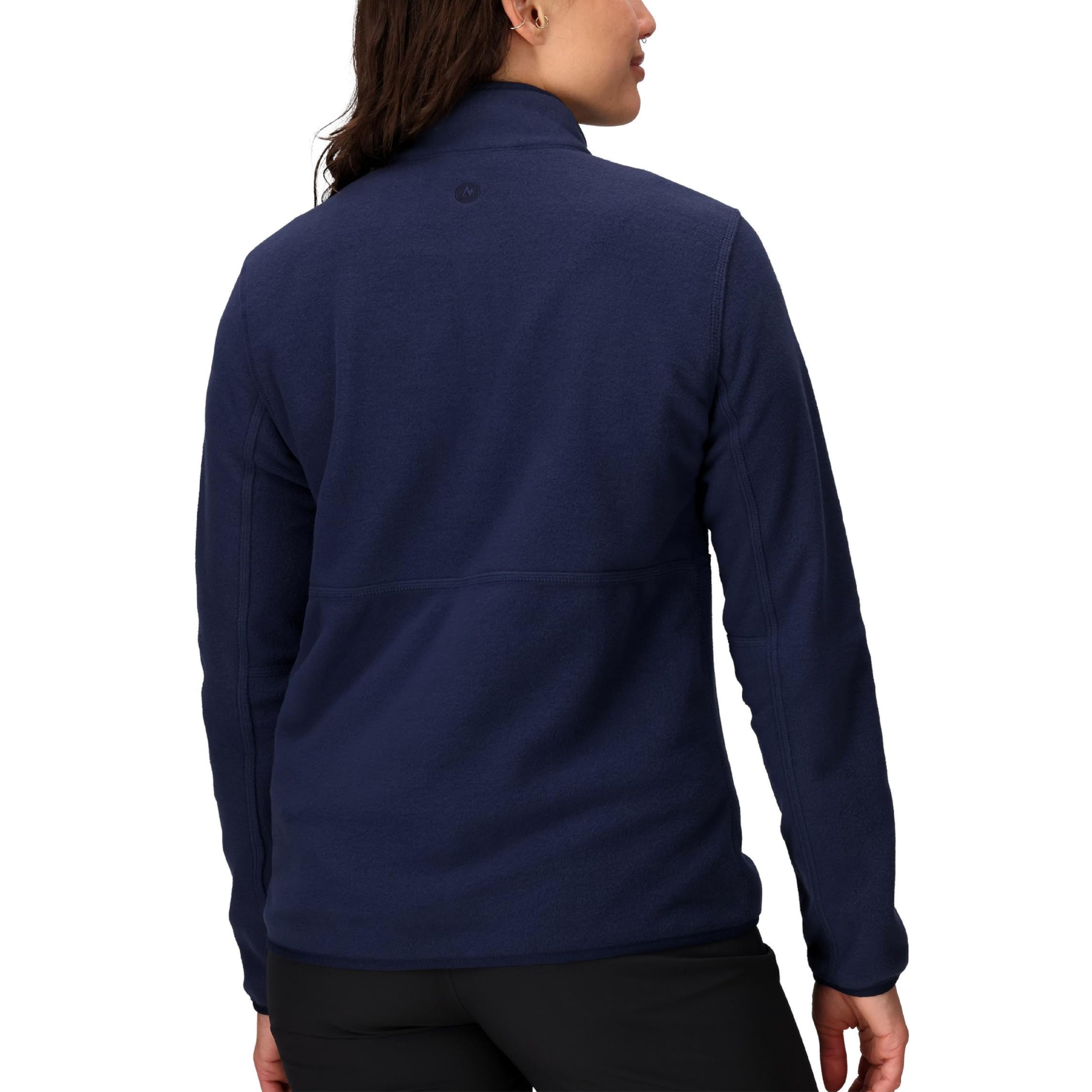 MARMOT Damen Wm's Rocklin Full Zip Jacket C20 Warme Fleecejacke, Outdoor-Jacke mit durchgehendem Reißverschluss, atmungsaktiver und windbeständiger Sweater (1er Pack)