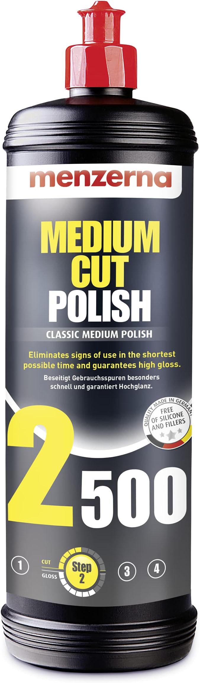 MCP2500 Medium Cut Polish 2500, 32 oz.