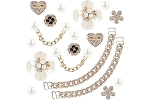 Sparkling Sandal Charms: Shimmering Adornments for your Favorite Footwear