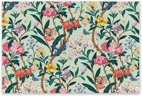 Vista 28 de Manteles individuales con estampado de vaca, manteles individuales con estampado de animales de granja en blanco y negro, con patrón de las tierras