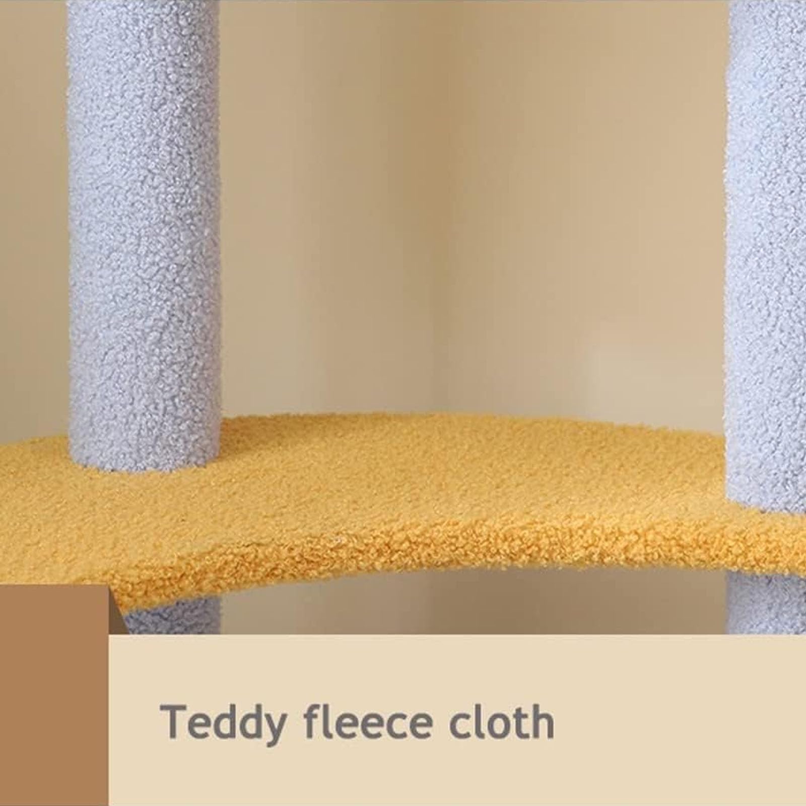 Tiragraffi per Gatti da Interno, Struttura per Arrampicata per Gatti Multistrato, Robusta Piattaforma per Saltare, Tiragraffi Resistente all'Usura, Tiragraffi per Gatti da Interno,S
