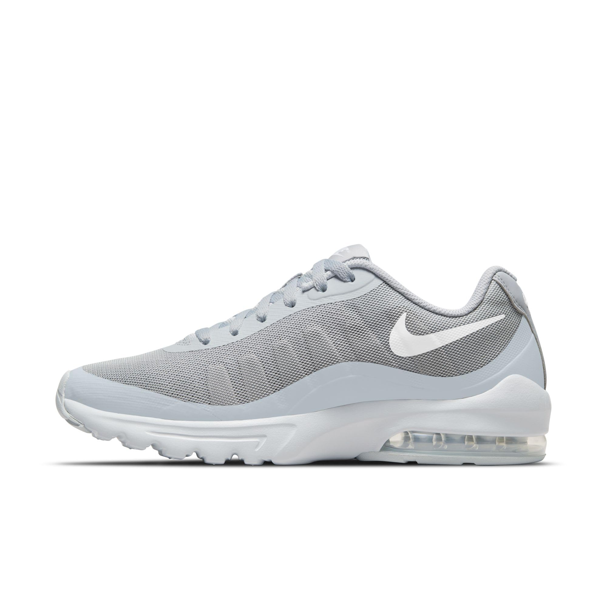 NIKE Men's Nike Air Max Invigor Basketball Shoe, Grey Wolf Grey White 005, 10 UK