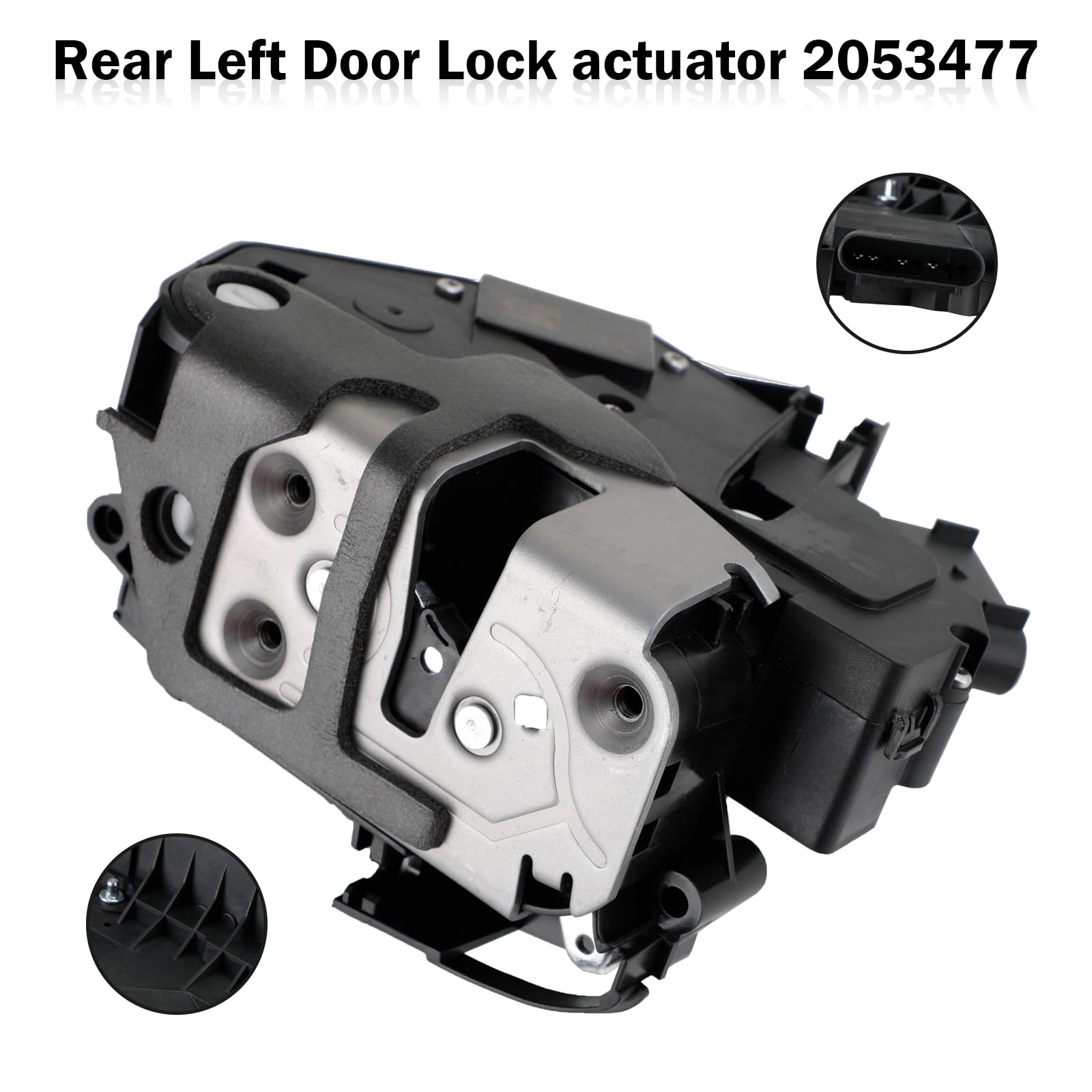 Topteng Attuatore Serratura Porta Posteriore Sinistra 2053477 Adatto per Ford Fiesta VI 1.0 1.4 1.5 1.6