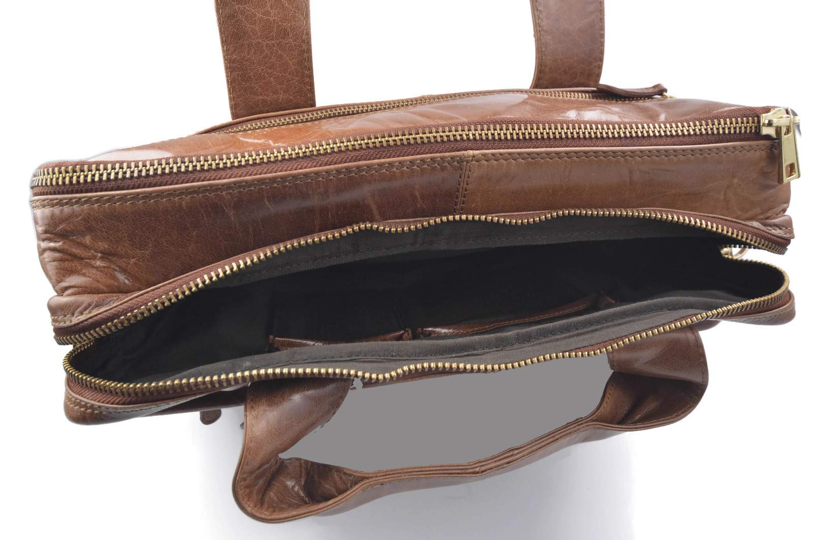 Cartella borsa pelle porta notebook ipad porta laptop in pelle messenger uomo donna cartella pelle borsa spalla borsa pelle bufalo marrone