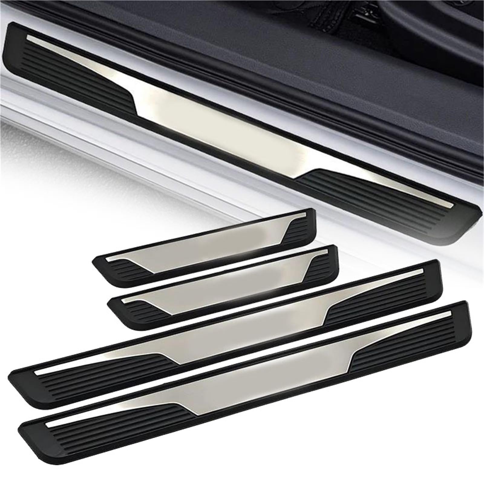 Garniture de seuil de porte Peugeot 3008 pédale anti-rayure et étanche 2018 2019