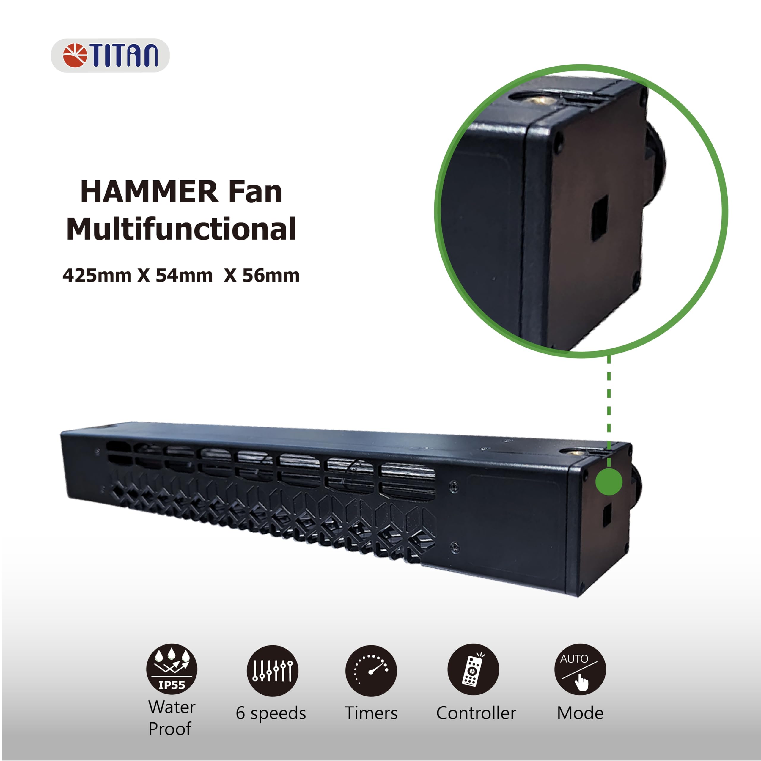 Amazon.com: TITAN 12V DC RV Fridge Ventilation Cooling Fan