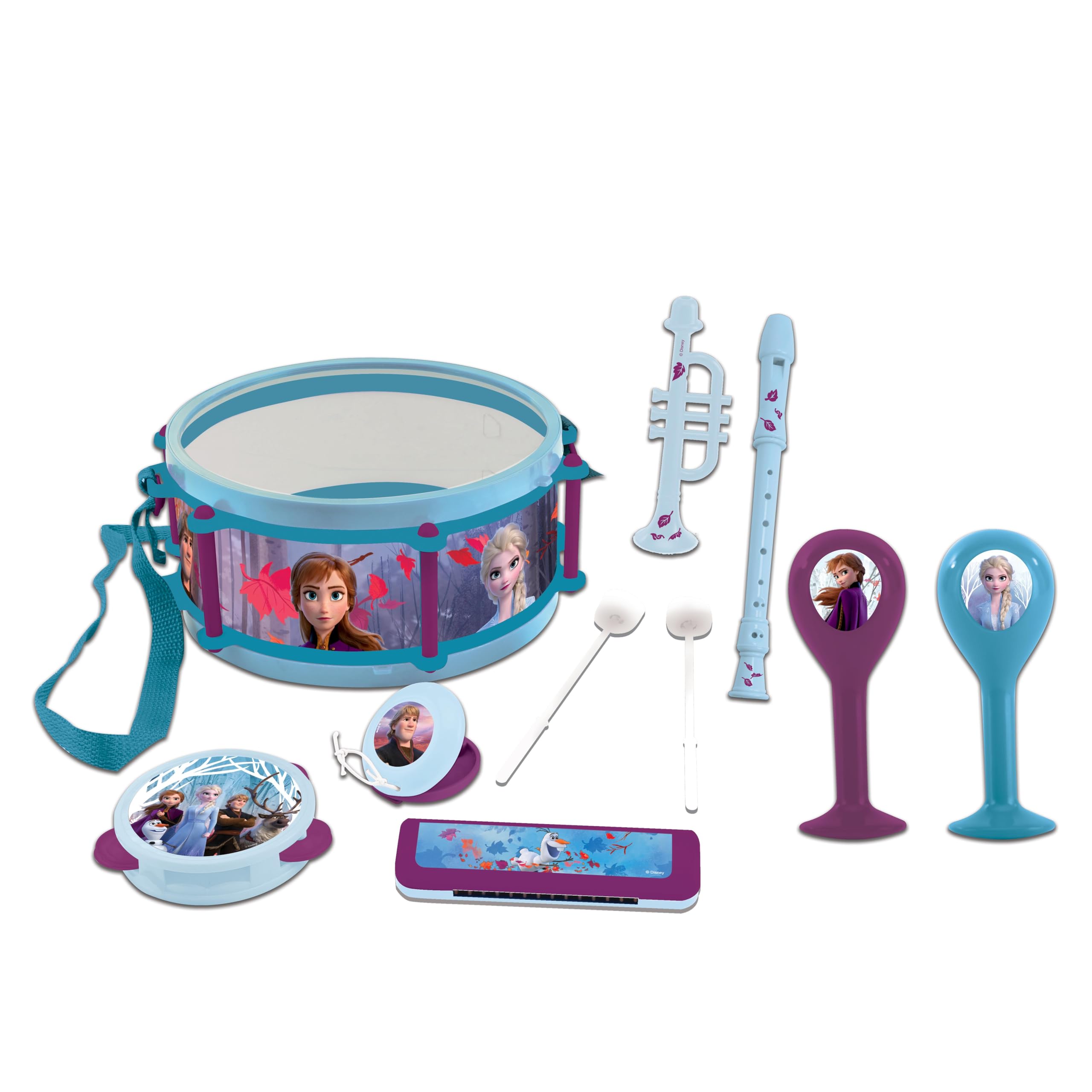 Amazon.com: Lexibook Disney Frozen Elsa Anna Musical Toy, Set of 7