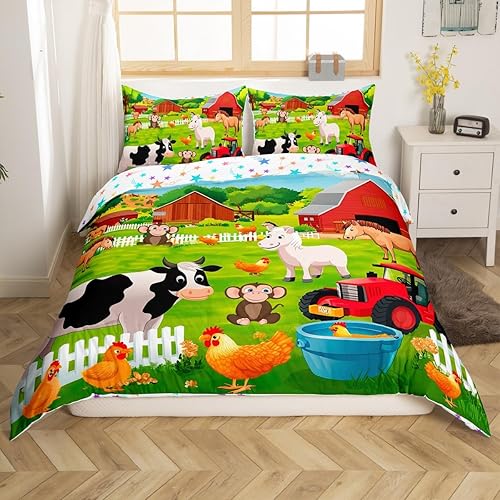 Miniatura 27 de Feelyou Juego de funda de edredón de girasol, estampado floral botánico, para niños, mujeres y adultos, flores amarillas, funda de edredón de Multi