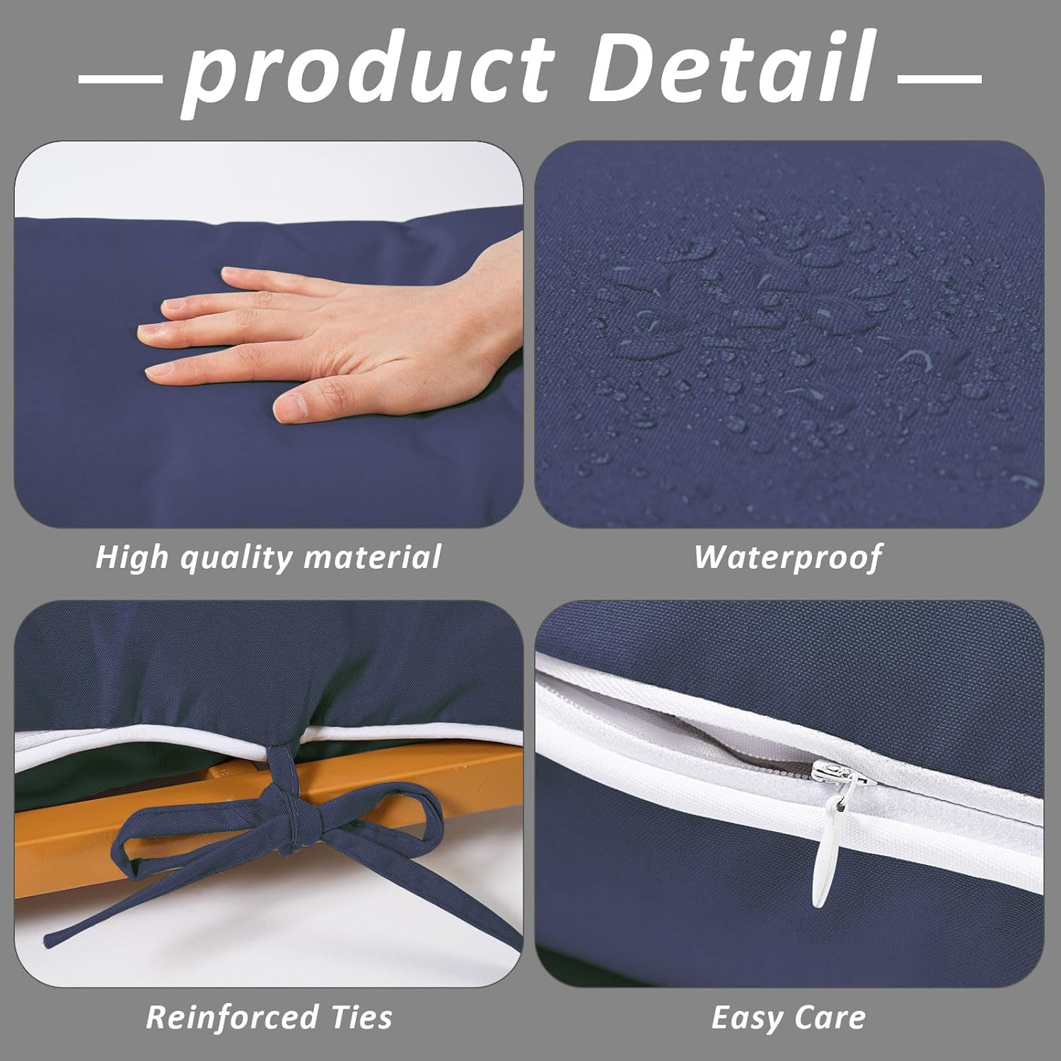 36 inch Hammock Pillow for Net Company,Extra Large Outdoor Hammock Pillow with Ties