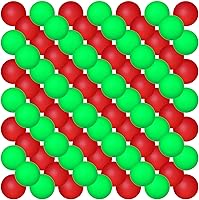 Vista 21 de Hanaive 100 unidades pelotas de tenis de mesa multicolor de 40 mm, pelotas de plástico a granel lavables, juego pequeño para juegos de piscina