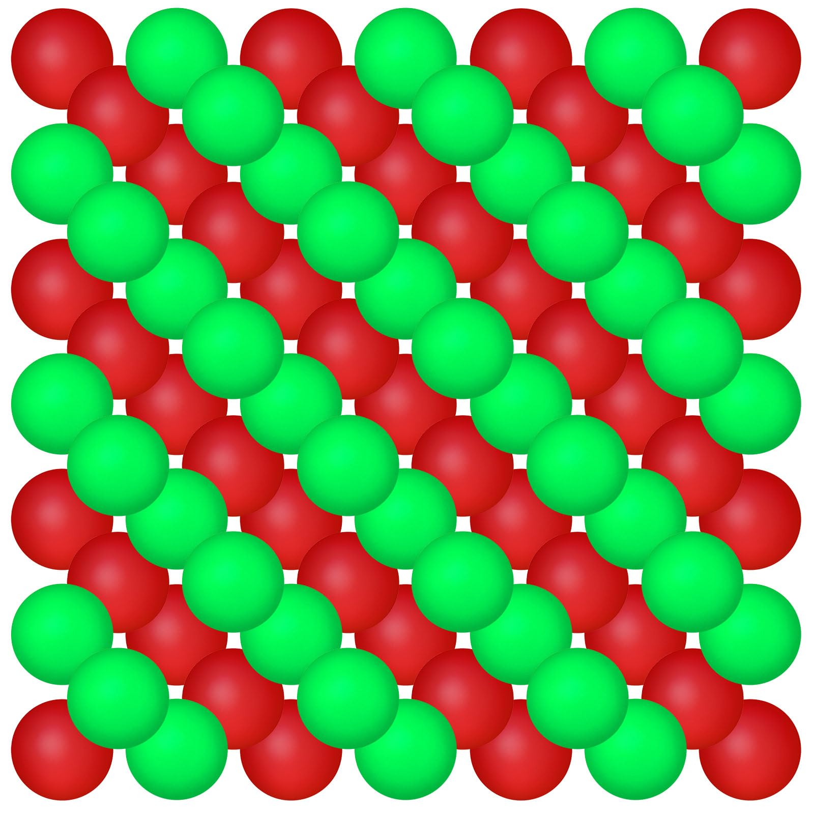 Hanaive 100 Pack Table Tennis Balls Multi Colored 40mm Plastic Balls Bulk Washable Small Game for Carnival Pool Games, Party Decoration Pet Toy