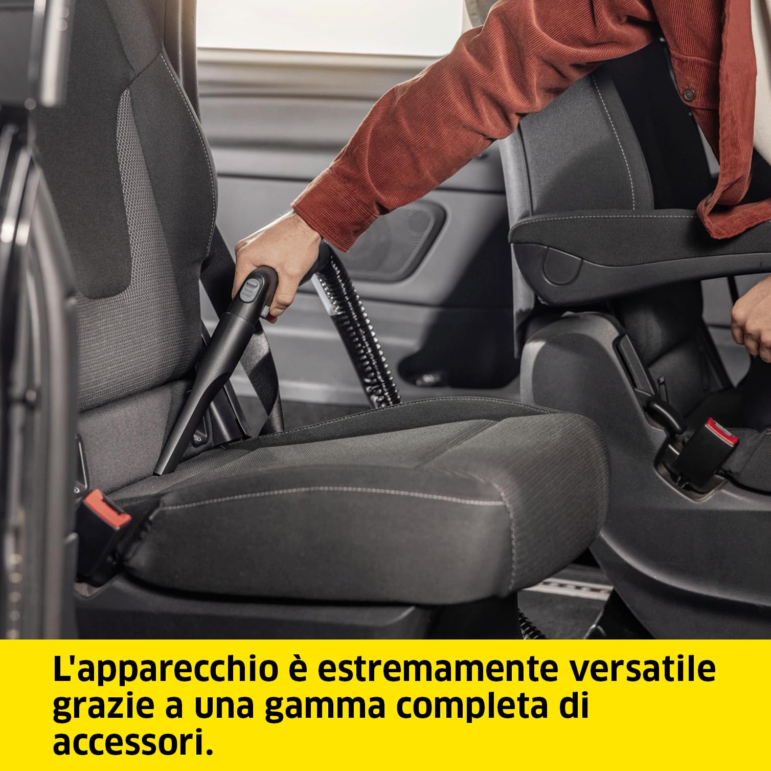 KÄRCHER Lavatappeti Smacchiatore SE 6 Signature Line, tubo a spruzzo 2 in 1, serbatoio acqua pulita e acqua sporca: 4 l, bocchetta per il lavaggio della tappezzeria, per pavimenti, poltrone e tessuti