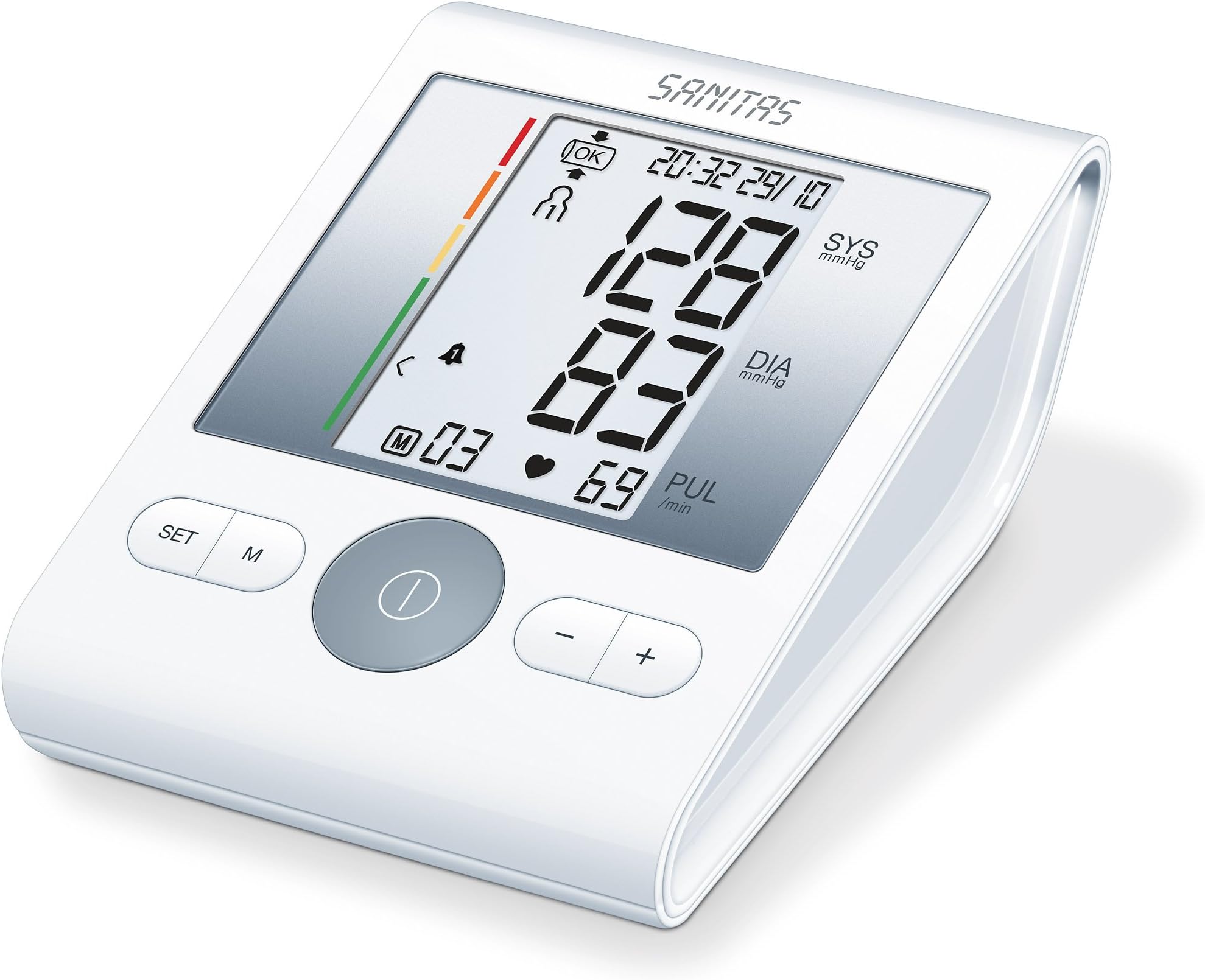 SBM22 Upper Arm Blood Pressure Monitor, White