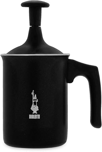 Bialetti 00agr394Tutto Crema espumador de leche, color negro