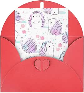 Biglietto Auguri Con Ricci E Torta – Design Di Lottie Murphy, Carta 300g, Con Busta Kraft - 5