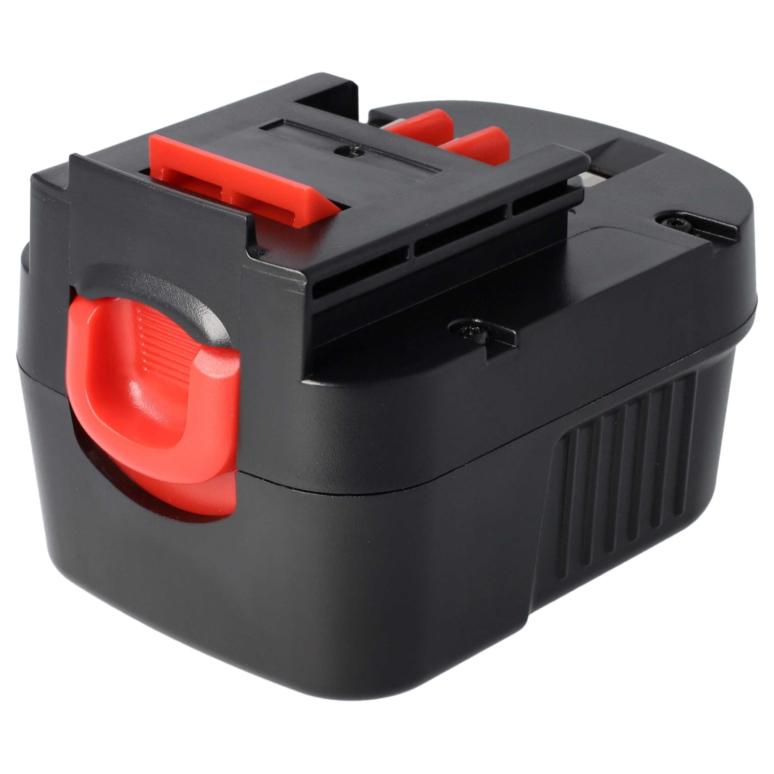 vhbw 3x NiMH akumulator 1500 mAh (12 V) pasuje do elektronarzędzi narzędzia Powertools Tools Black & Decker HP126F2B, HP126F2K, HP126F3B, HP126F3K, HP126FBH