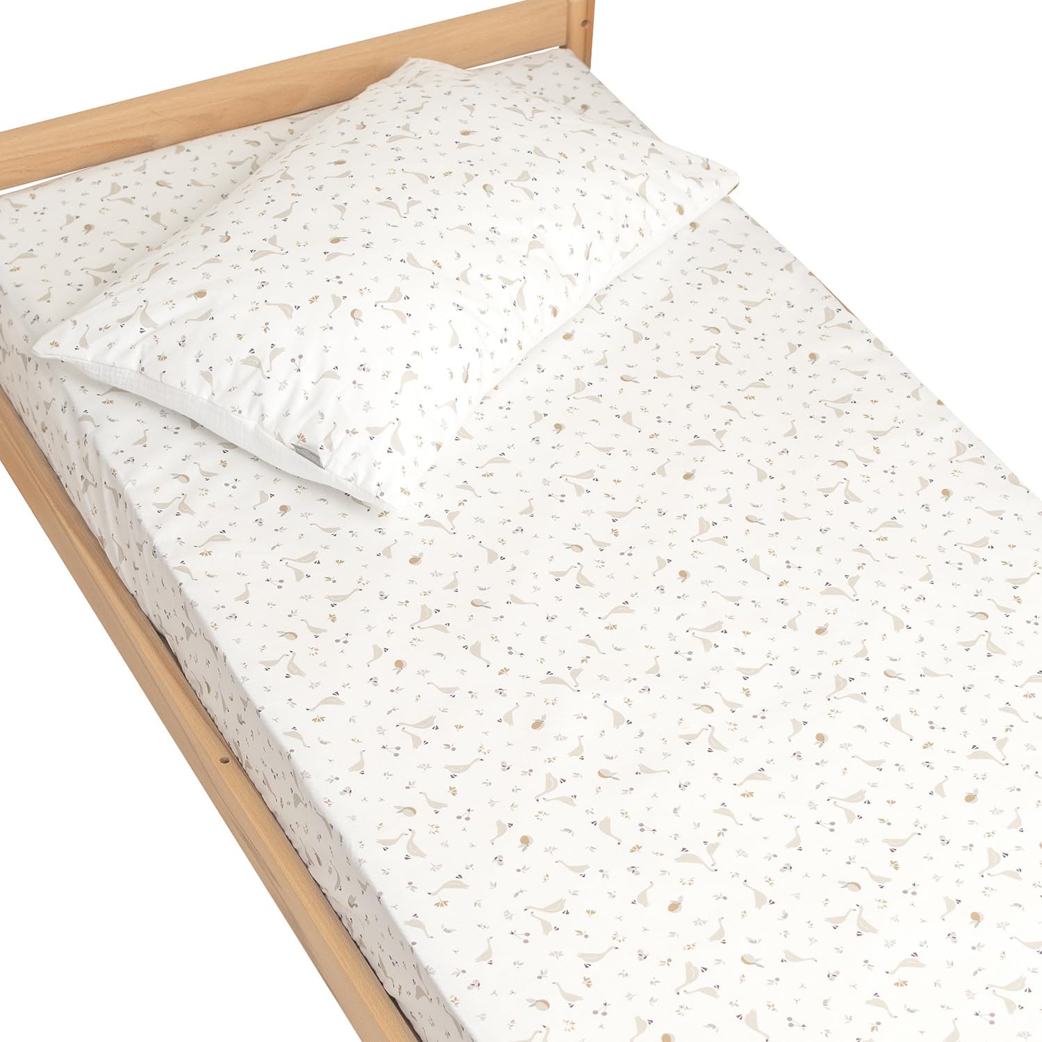 Drap-housse coton 90x190 cm pour lit enfant Sidonia