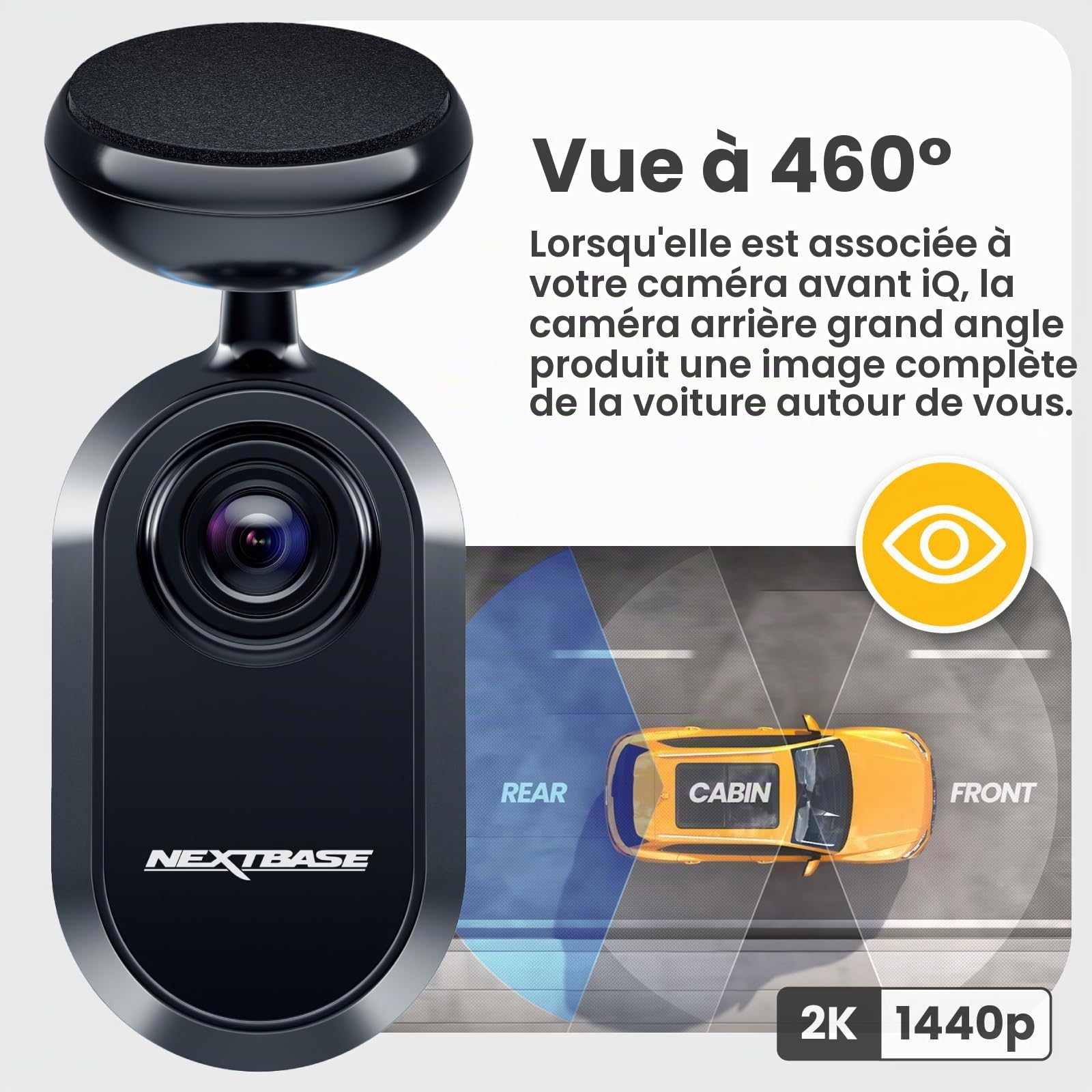 NEXTBASE - Caméra embarquée DashCam IQ Rear Window Camera